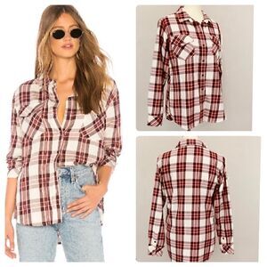 NWT SANCTUARY BOYFRIEND FOR LIFE BUTTON UP LONG SLEEVE 1X and 2X